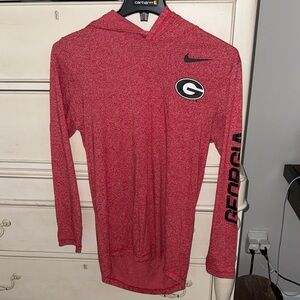 Nike Red Georgia Men's Hoodie